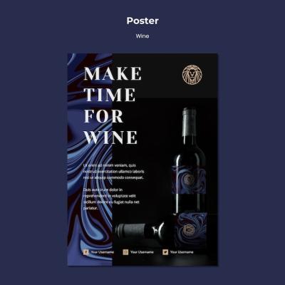 Wine Business Flyer Template – Free Download