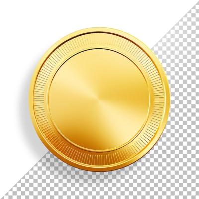 3D Gold Coin Image – Free Download