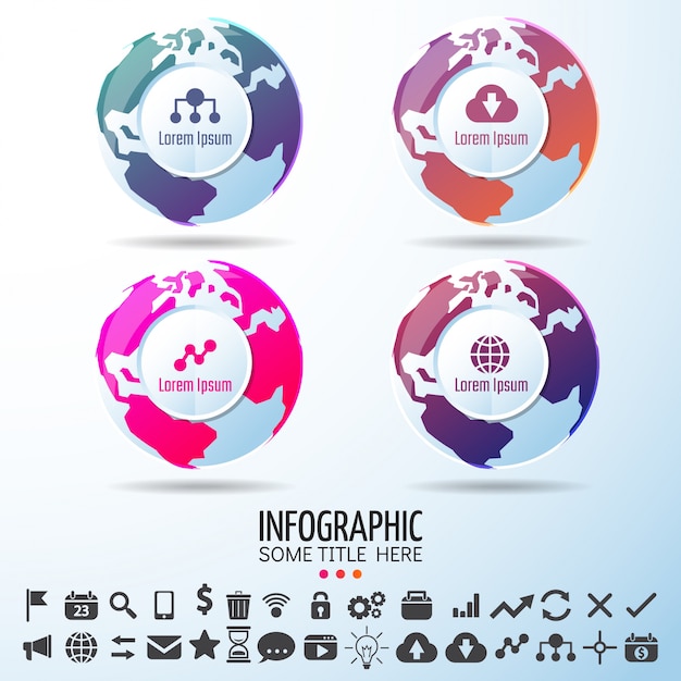 Infographics Design Template – Free Download