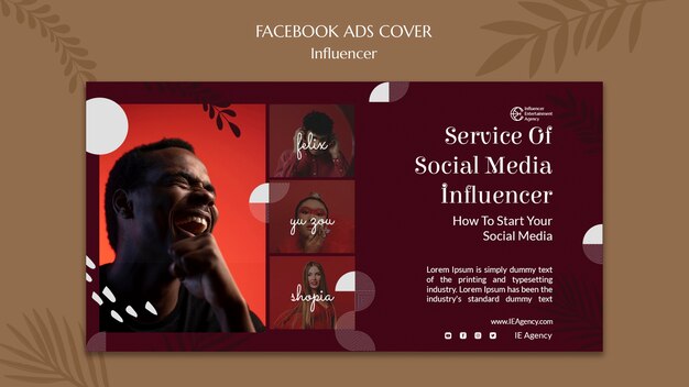 Social Media Promo Template for Influencers – Free Download