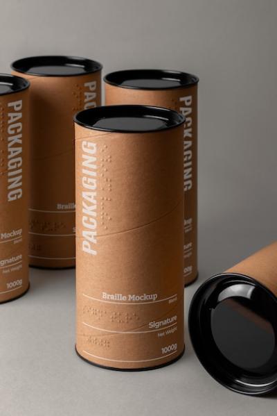 Inclusive Packaging Mockup for Your Creative Projects – Free Download