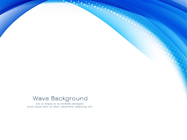 Stylish Abstract Blue Wave Design – Free Stock Photo for Download