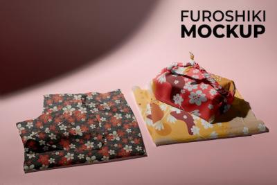 Japanese Wrapping Mockup – Free Download