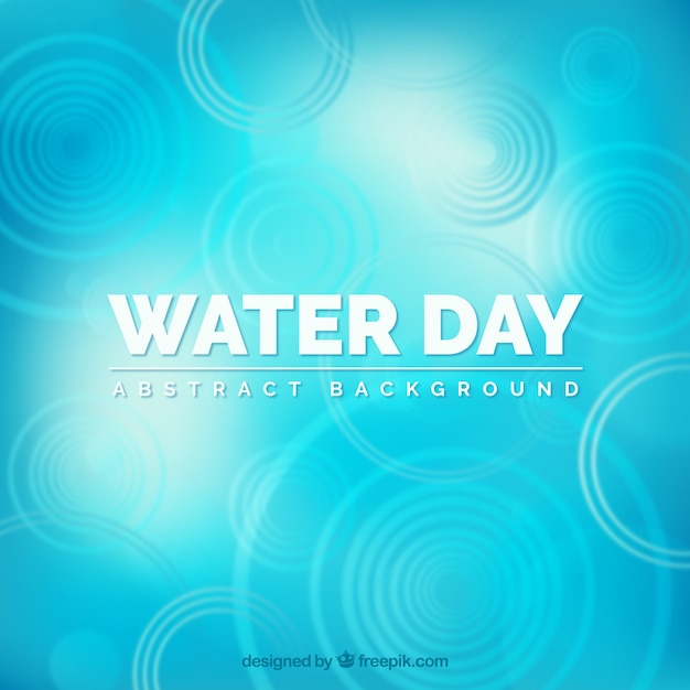 Abstract Blue Water Day Background – Free Download