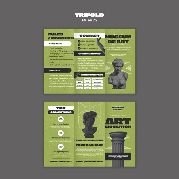 Museum Template Design – Download Free Stock Photo