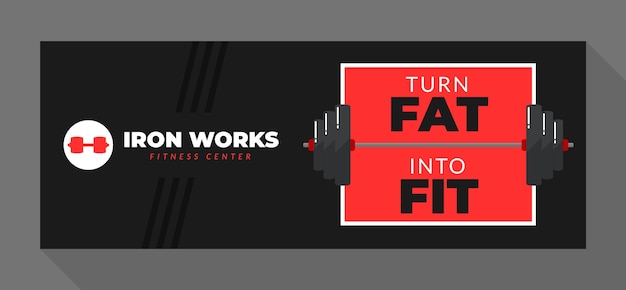 Fitness Gym Template Design – Download Free Stock Photo