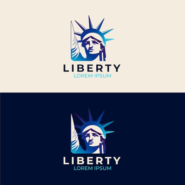 Statue of Liberty Logo Design Template – Free Download