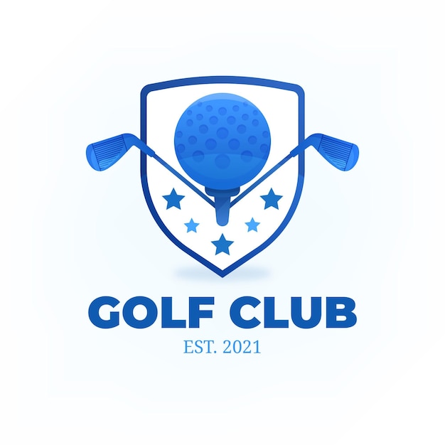 Gradient Golf Logo Template – Free Stock Photo Download