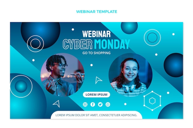 Cyber Monday Webinar Template – Free Download