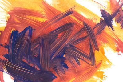 Abstract Gouache Drawing – Download Free Stock Photo