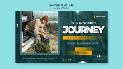 Leisure and Wildlife Banner Template – Free Download