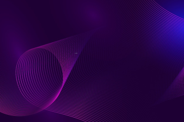 Elegant Gradient Violet Wavy Net Background – Free Download