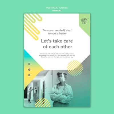 Medical Concept Flyer Template – Free Download