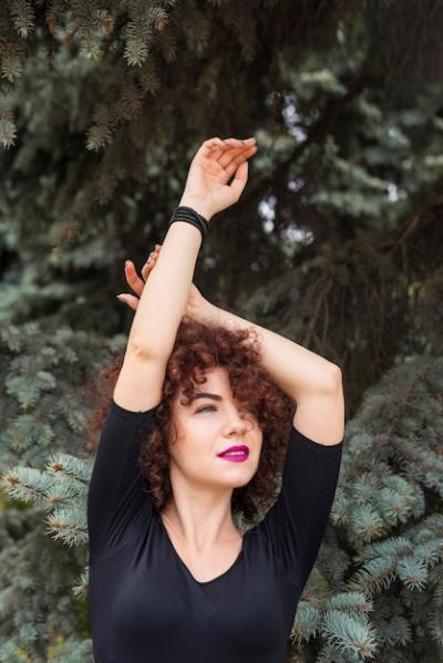 Woman Posing with Arms Up – Free Stock Photo, Download Free