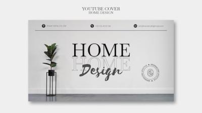 Flat Design Home Design Template – Free Download