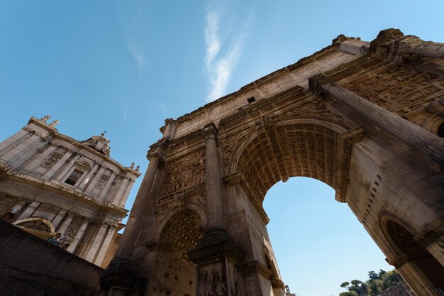 Low Angle View of Historical Arch – Free Stock Photo for Download