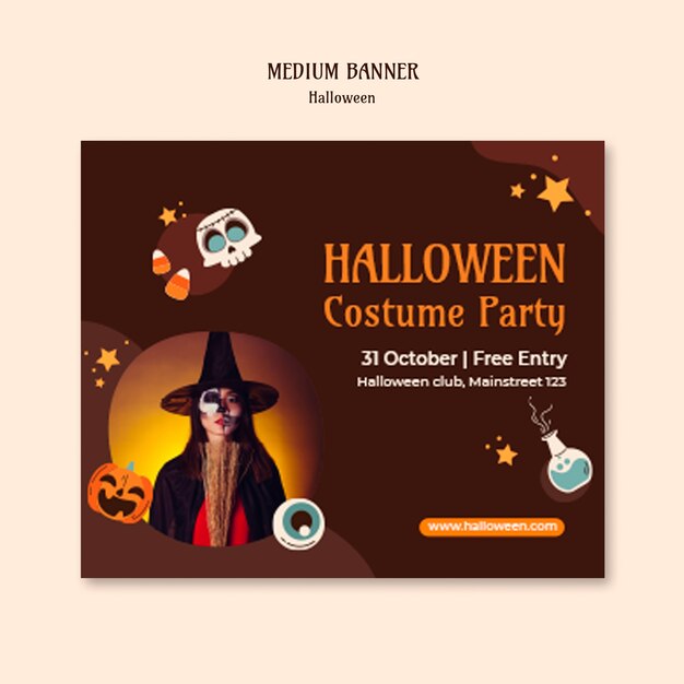 Halloween Season Celebration Template – Free Download