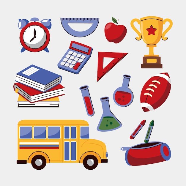 Knowledge Day Celebration Elements Collection – Free Download