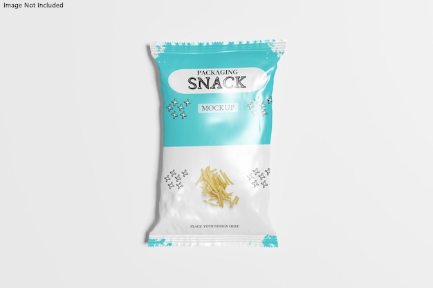 Snack Pouch Package Mockup – Free Download