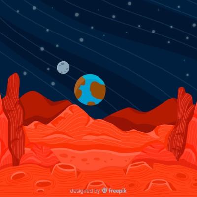 Mars Landscape Background â Free Stock Photo Download