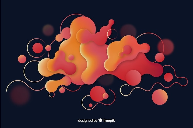 Fluid Shapes Background – Free Download for Stunning Design