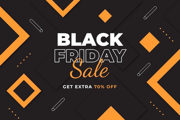 Flat Black Friday Background: Free Stock Photo for Download