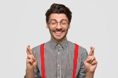 Checkered Shirt and Red Suspenders: Free Stock Photo for Download