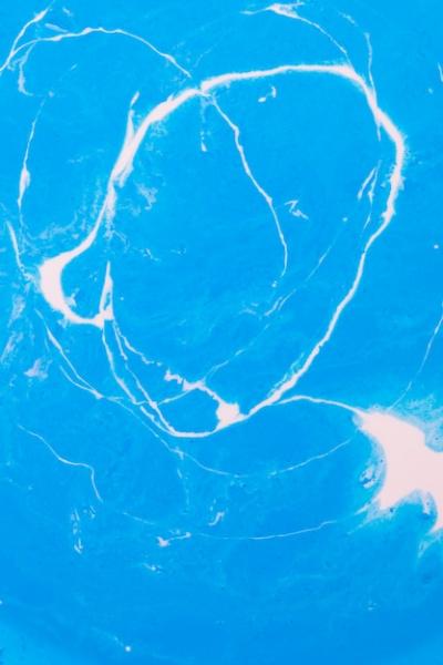 Abstract White Paint on Blue – Download Free Stock Photo