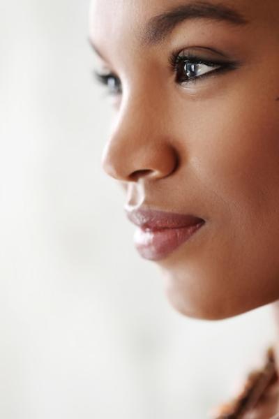 Closeup Portrait of a Lovely Black Woman – Free Download