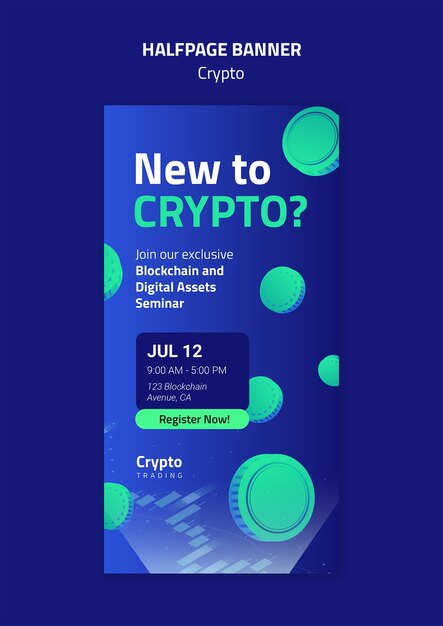 Crypto Template Design – Free Download