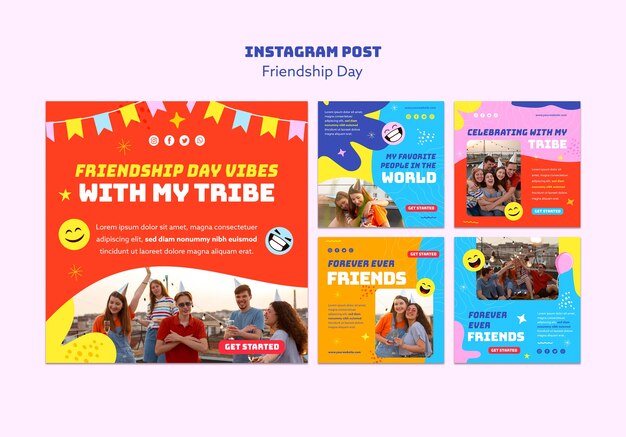 Friendship Day Design Template – Free Download