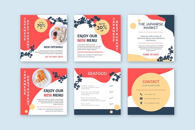 Captivating Japanese Restaurant Instagram Posts for Free Download