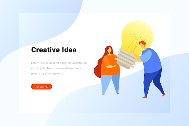 Creative Team Idea Solution Innovation Concept for Collaboration – Free Download