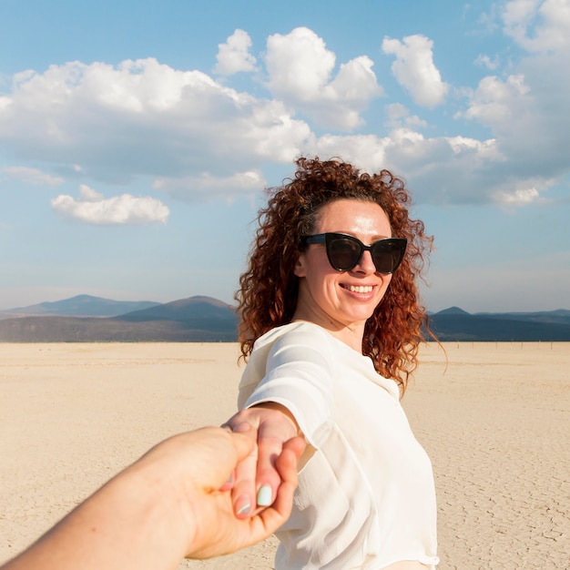 Smiley Female with Sunglasses – Free Stock Photo for Download