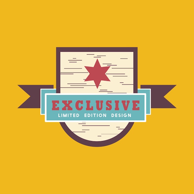 Limited Edition Badge Vector – Free Download