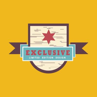 Limited Edition Badge Vector – Free Download