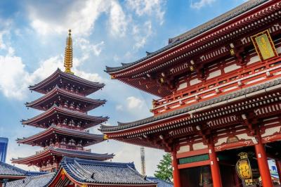 Senso-ji Temple in Asakusa, Tokyo, Japan – Free Download