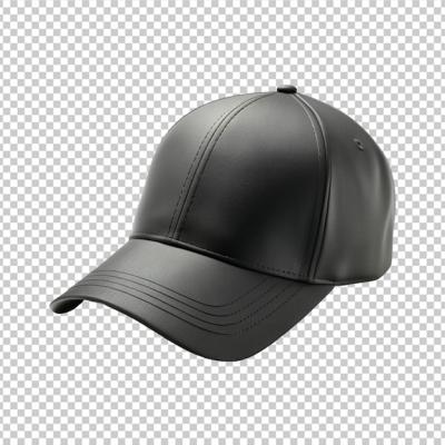 Black Cap Mock Up Isolated on White Background – Free Download