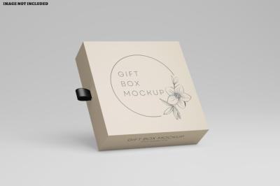 Gift Box Mockup for Your Creative Projects – Free Download