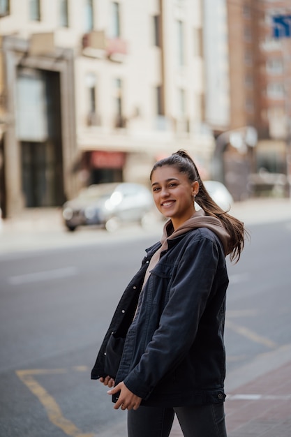 Young Beautiful Girl Posing on a Street – Free Stock Photo, Download for Free