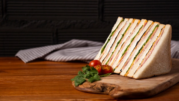 Tasty Sandwiches on Wooden Board – Free Stock Photo, Download for Free