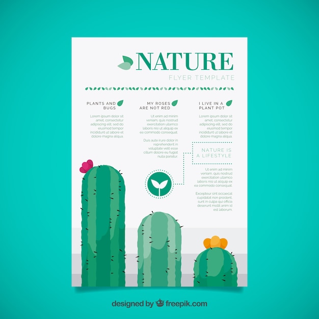 Nature Flyer Template – Free Download for Stunning Designs