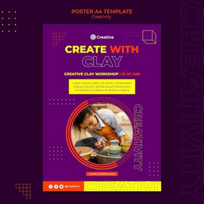 Creative and Imaginative Poster Design Template – Free Download