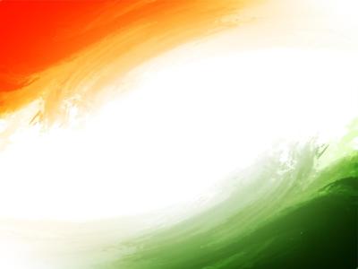 Modern Watercolor Elegant Background Featuring the Tricolor Indian Flag – Free Download