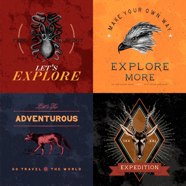 Adventure Logo Design Vectors – Free Download