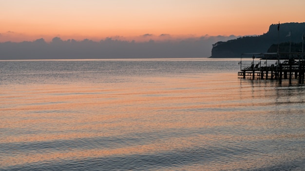 Stunning Ocean Landscape with Dock – Free to Download