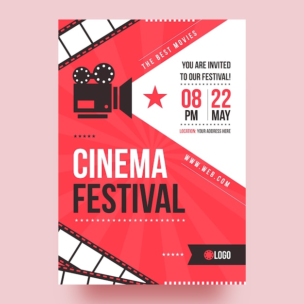 Minimal Cinema Festival Invitation – Free to Download