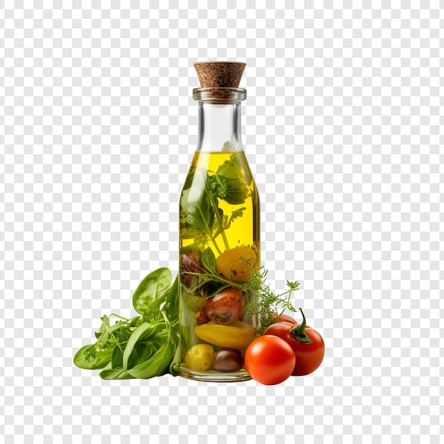 Salad Dressing Bottle Isolated on Transparent Background – Free Download