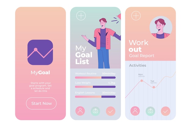 Goals and Habits Tracking App – Free Download, Free Stock Photo