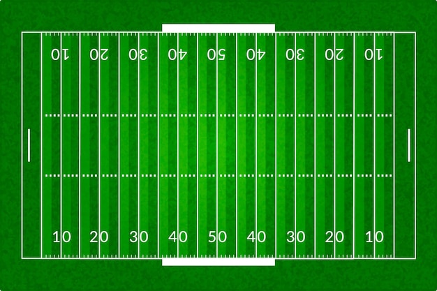 Realistic American Football Field – Free Stock Photo, Download for Free